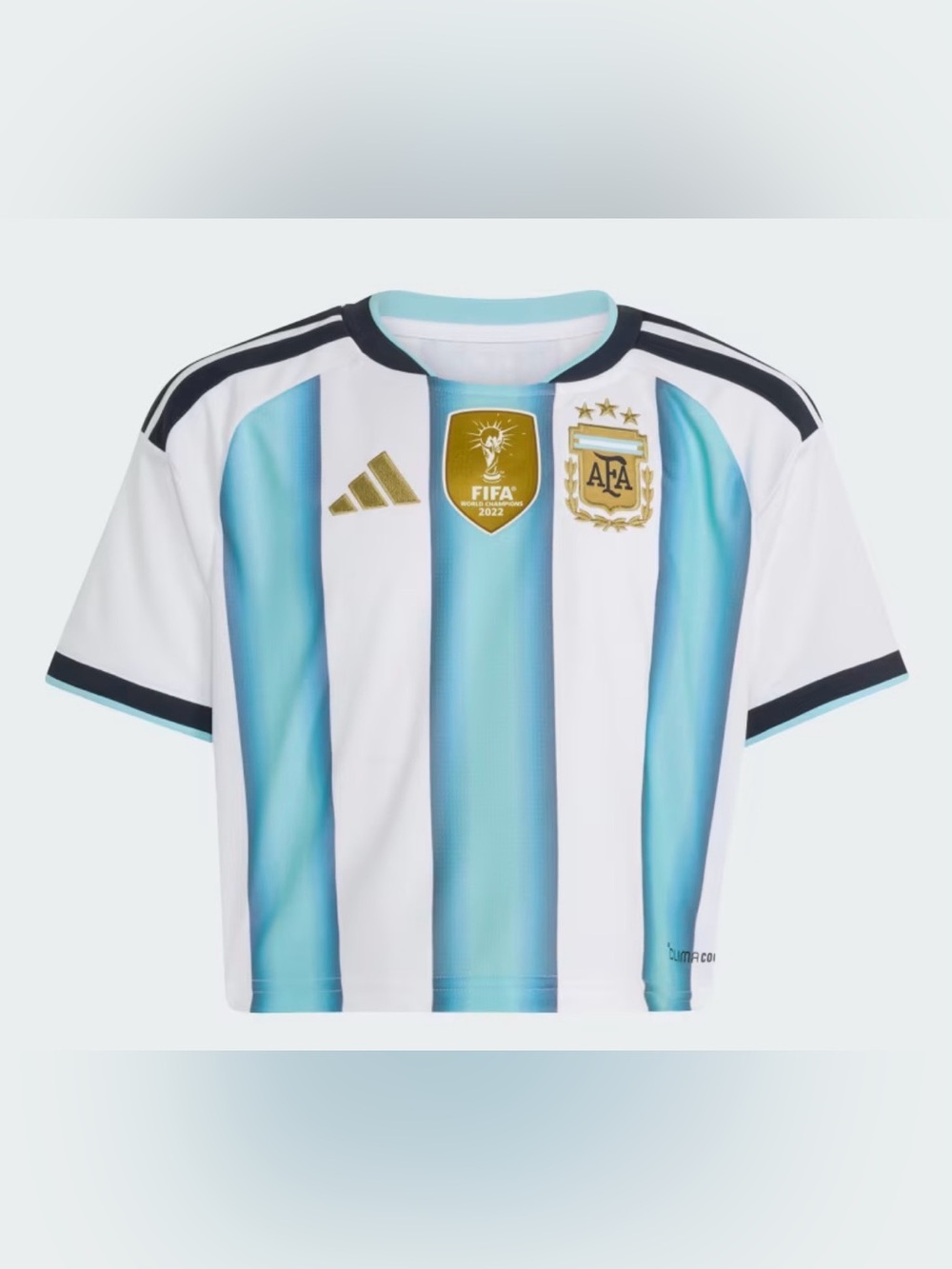 ARGENTINA 26 HOME CROPPED JERSEY